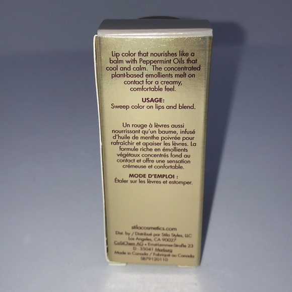 FREE with Purchase When Added to your Bundle! Stila Color Balm Lipstick, Grayson - Picture 3 of 3